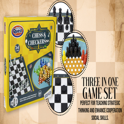 Skoodle QUEST CHESS n CHECKERS Plus SP10106